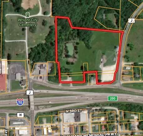 11.1 Acres of Land with Home for Sale in Wright City, Missouri