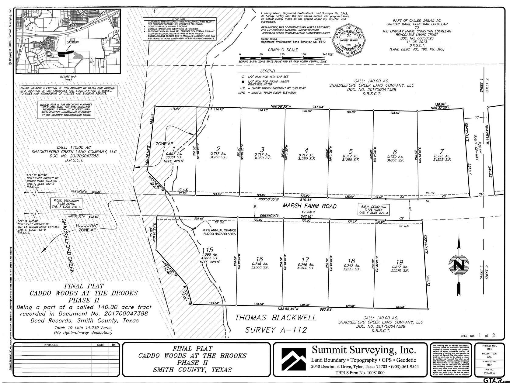 0.82 Acres of Residential Land for Sale in Tyler, Texas