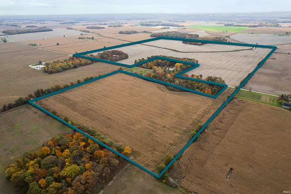 177 Acres of Agricultural Land for Sale in Hartford City, Indiana