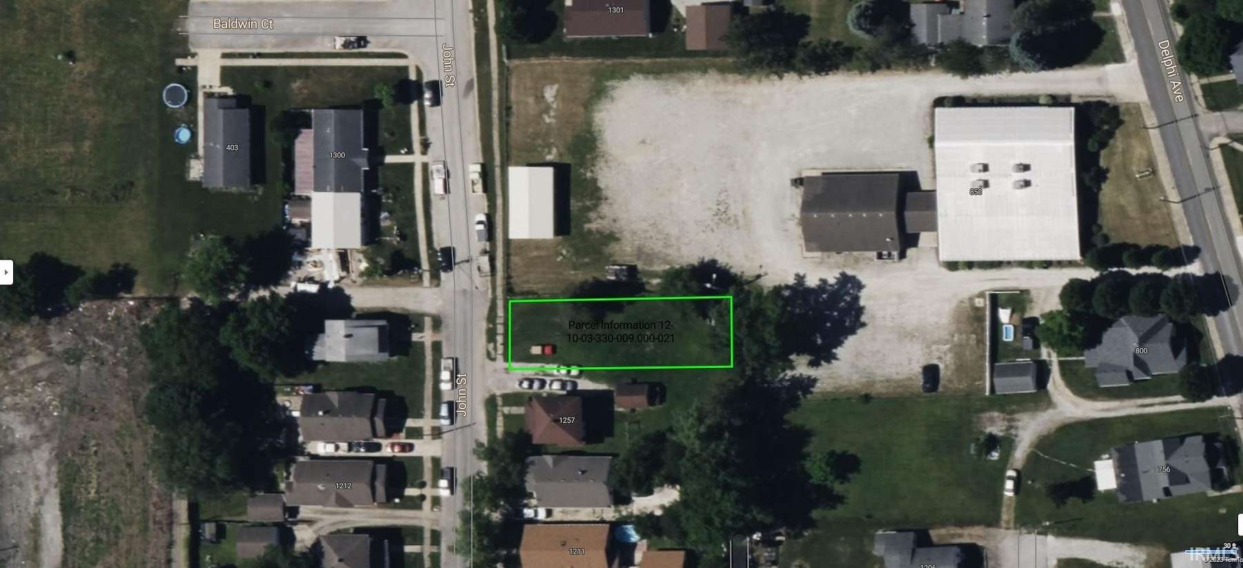 0.12 Acres of Residential Land for Sale in Frankfort, Indiana