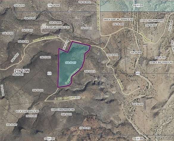 37.71 Acres of Agricultural Land for Sale in Kingman, Arizona