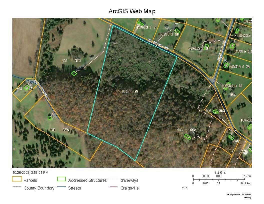 23.8 Acres of Agricultural Land for Sale in Swoope, Virginia