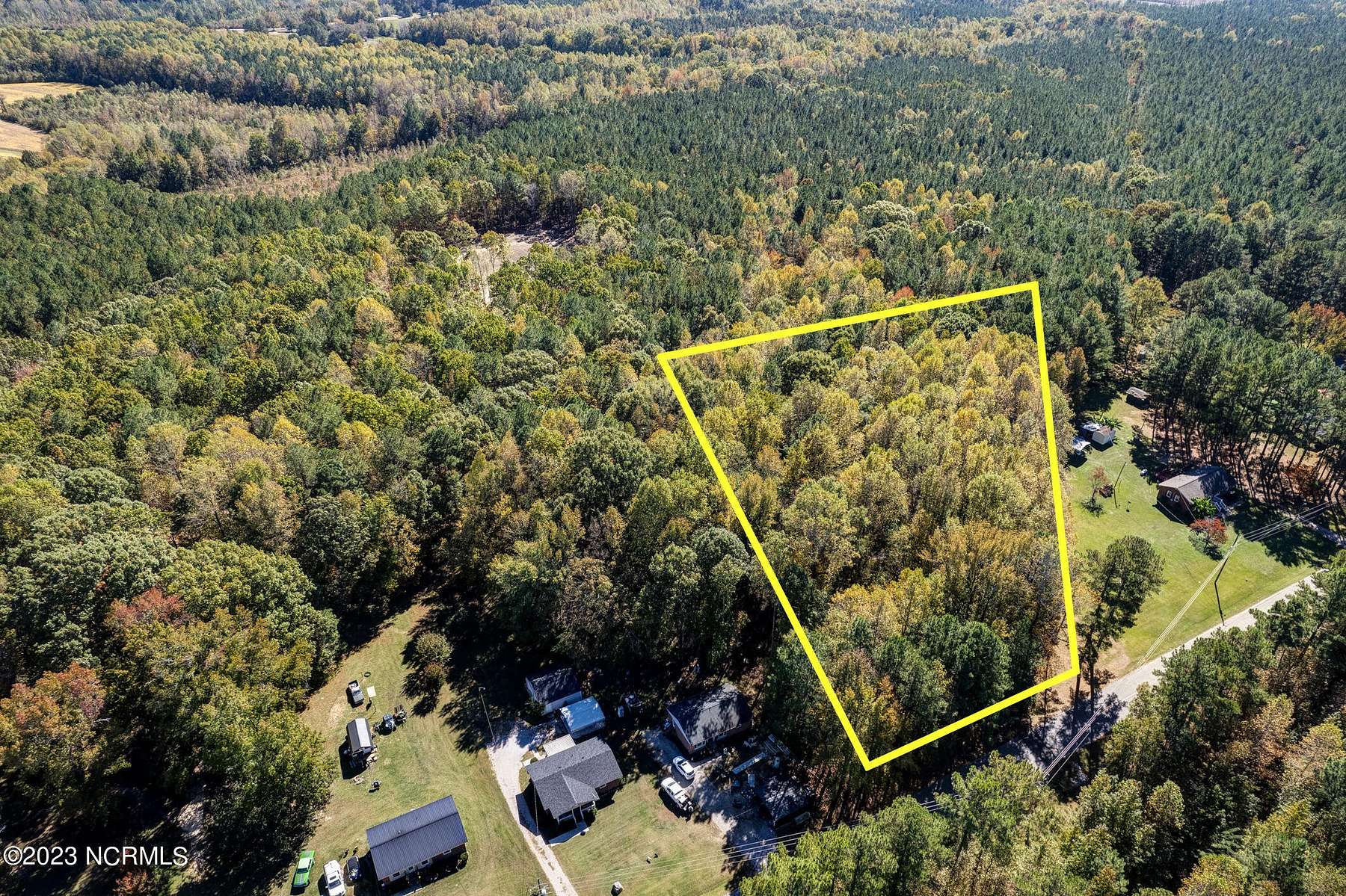 5.1 Acres of Residential Land for Sale in Castalia, North Carolina