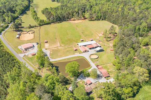 60 Acres of Agricultural Land with Home for Sale in Summerville, Georgia
