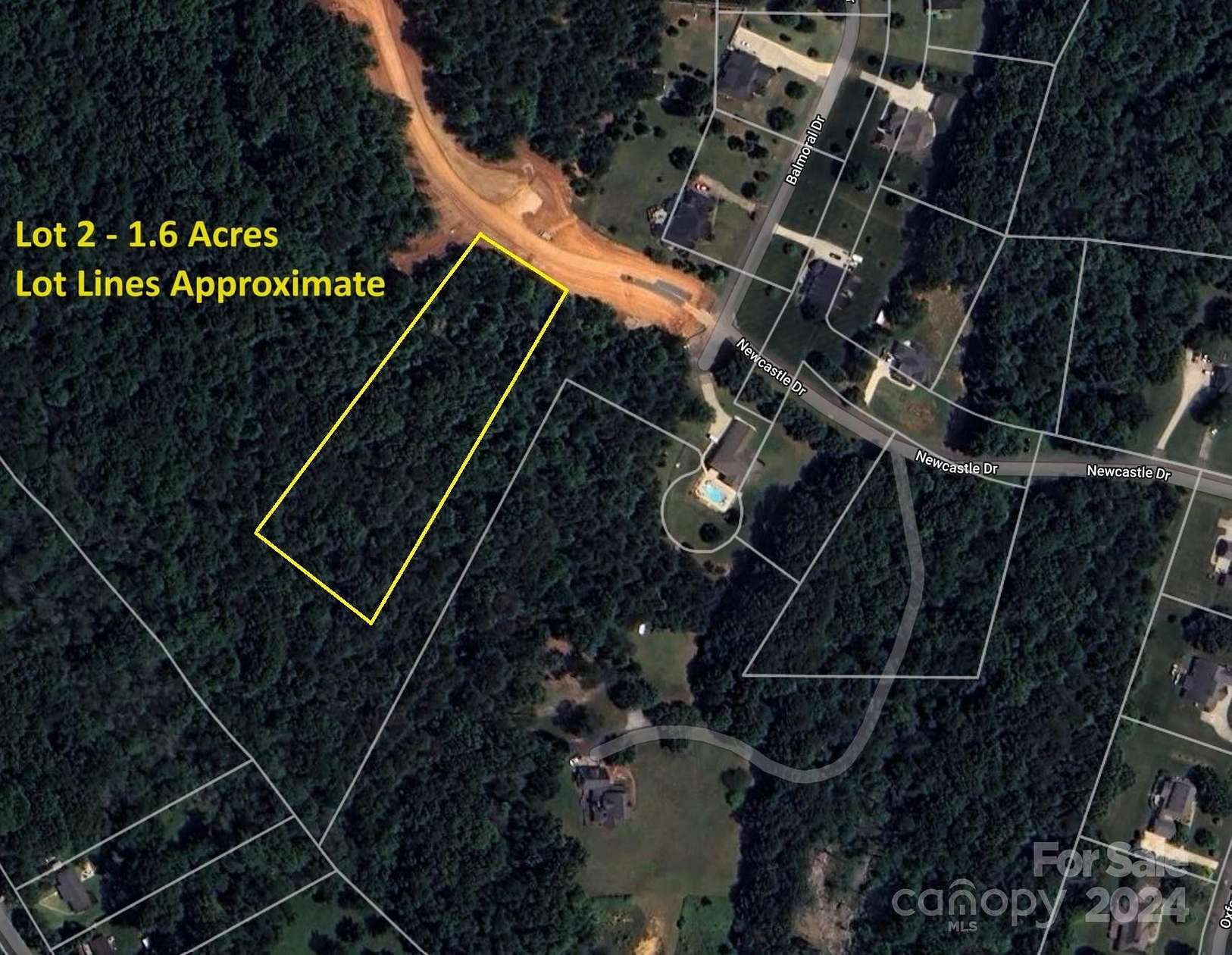 1.6 Acres of Residential Land for Sale in Rock Hill, South Carolina