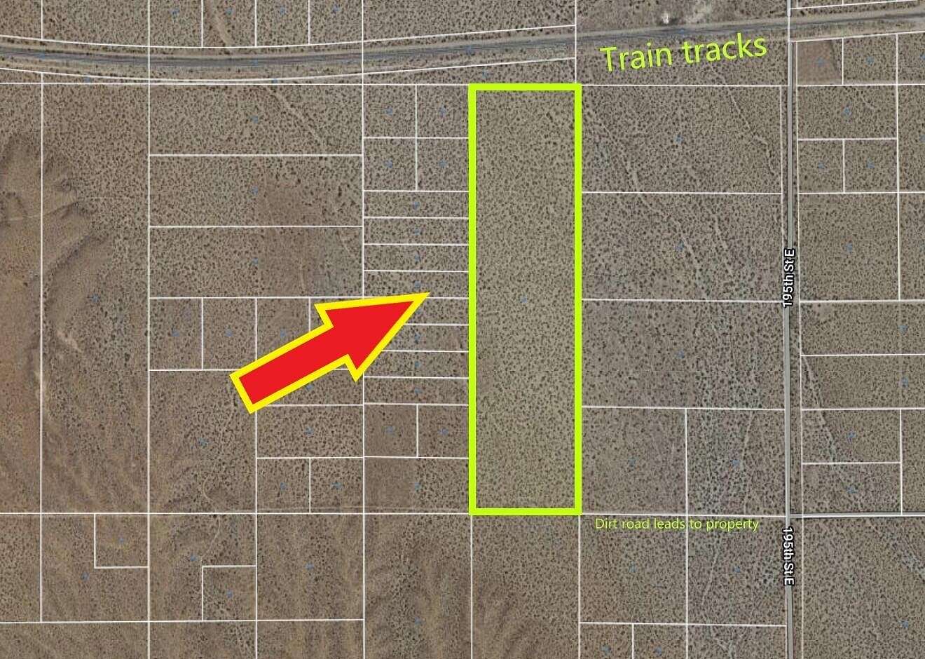 39.7 Acres of Land for Sale in Palmdale, California