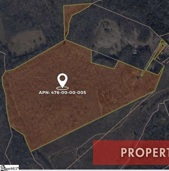 64 Acres of Land for Sale in Laurens, South Carolina