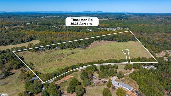 36.4 Acres of Land for Sale in Fountain Inn, South Carolina