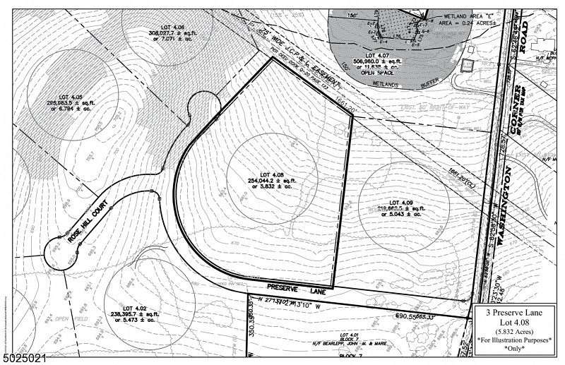 6 Acres of Land with Home for Sale in Bernardsville, New Jersey