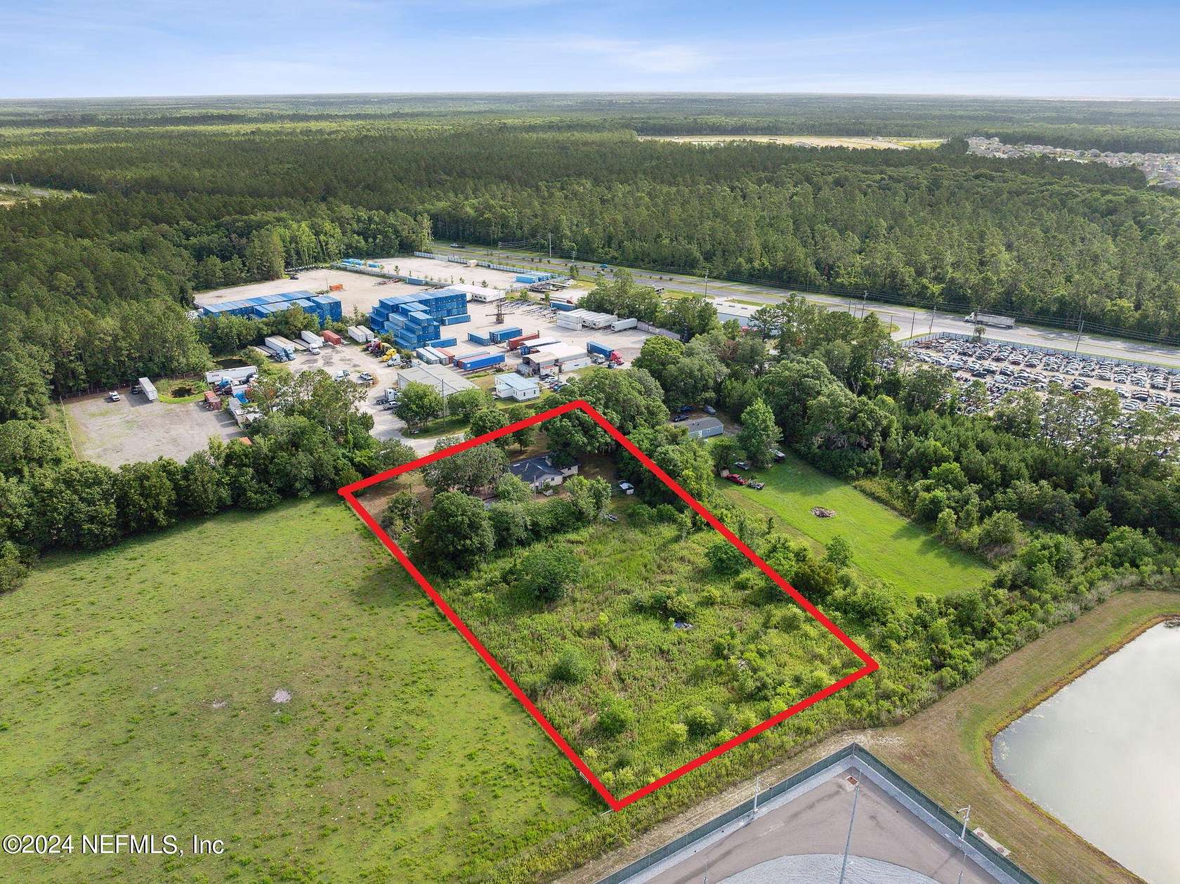 2 Acres of Commercial Land for Sale in Jacksonville, Florida