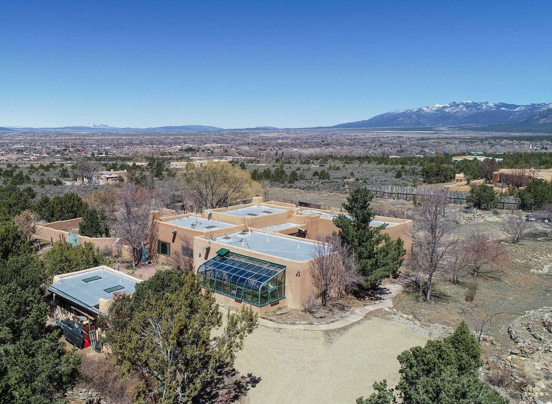 5.2 Acres of Land with Home for Sale in Taos, New Mexico