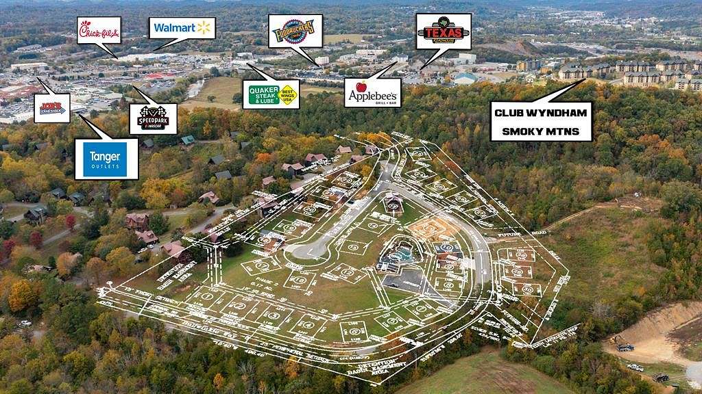 6.7 Acres of Residential Land for Sale in Pigeon Forge, Tennessee