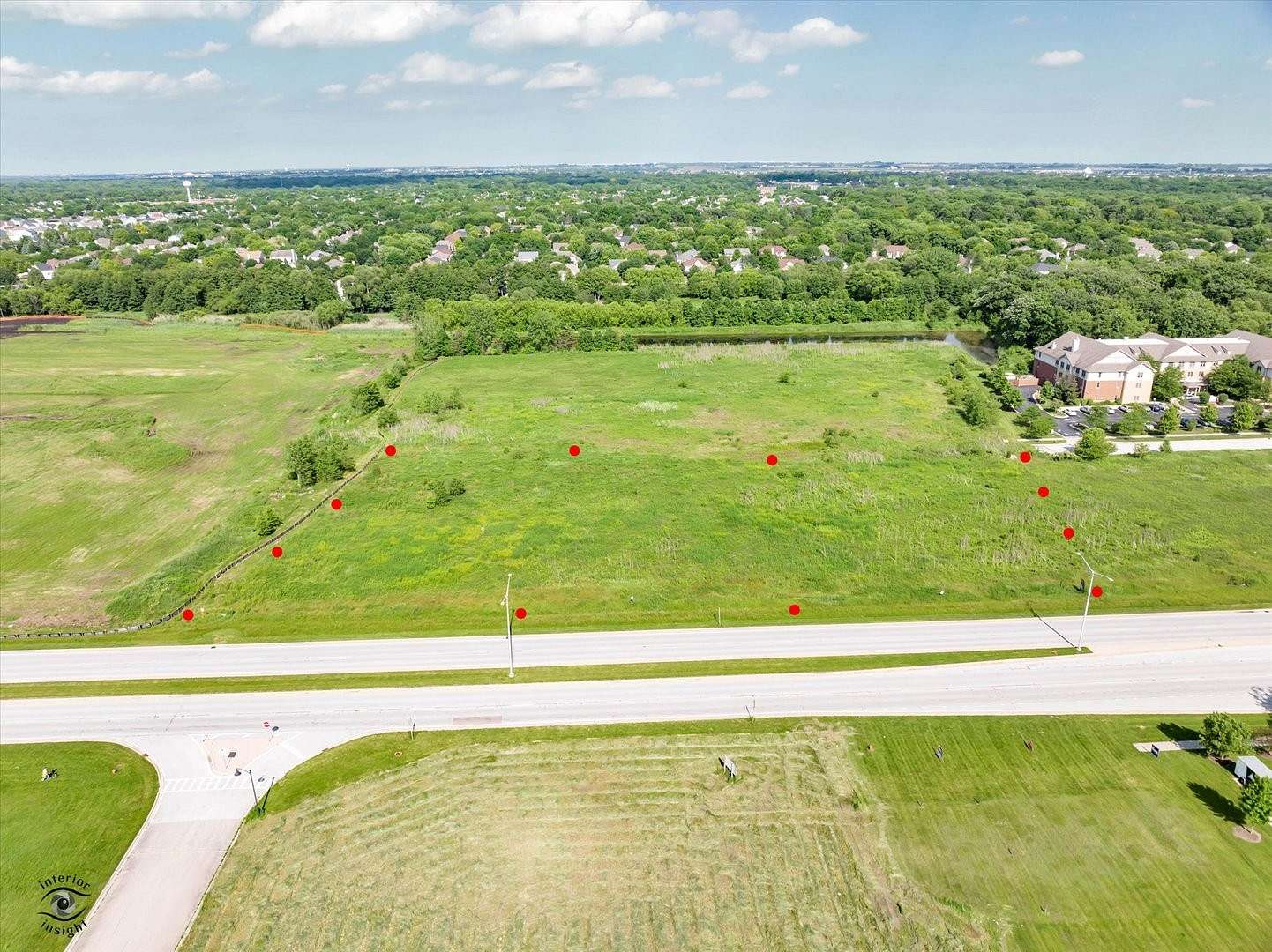 1.3 Acres of Commercial Land for Sale in Oswego, Illinois