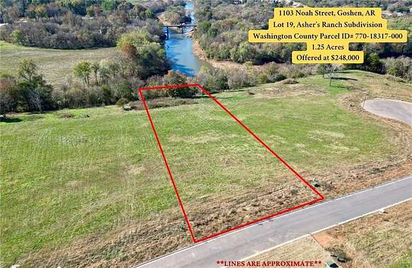 1.3 Acres of Residential Land for Sale in Goshen, Arkansas