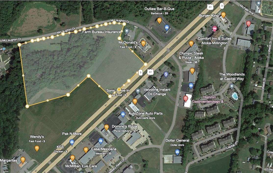 17.8 Acres of Land for Sale in Munford, Tennessee