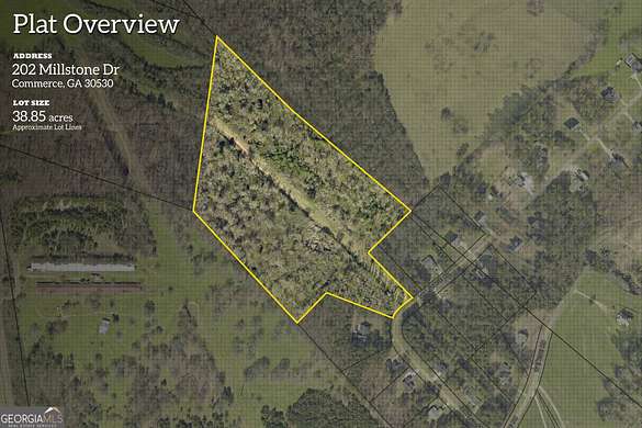 38.9 Acres of Land for Sale in Commerce, Georgia