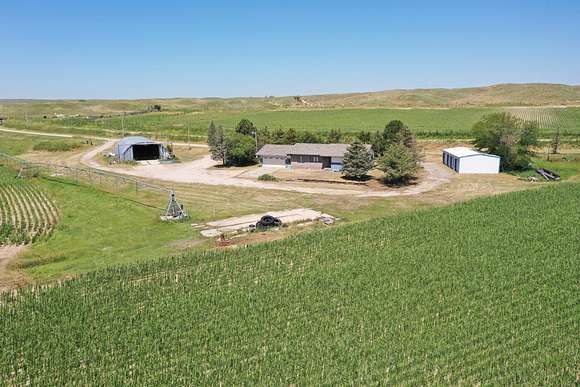 186 Acres of Land with Home for Sale in Minatare, Nebraska