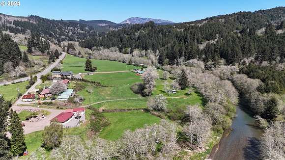 5.7 Acres of Land with Home for Sale in Brookings, Oregon
