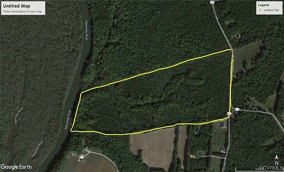 90 Acres of Land for Sale in Manquin, Virginia