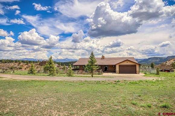 35 Acres of Land with Home for Sale in Pagosa Springs, Colorado