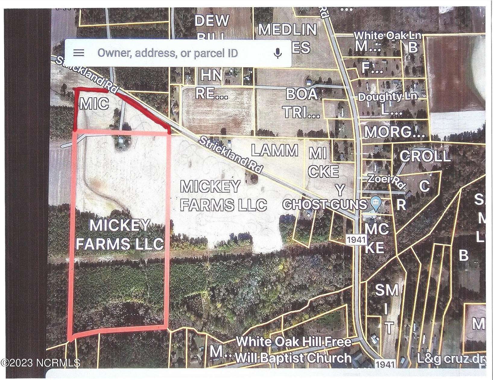 40.2 Acres of Land for Sale in Bailey, North Carolina
