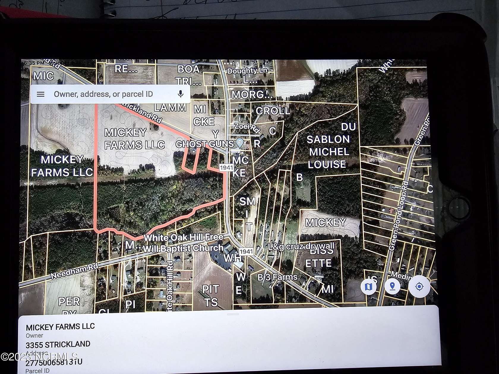 50.3 Acres of Land for Sale in Bailey, North Carolina