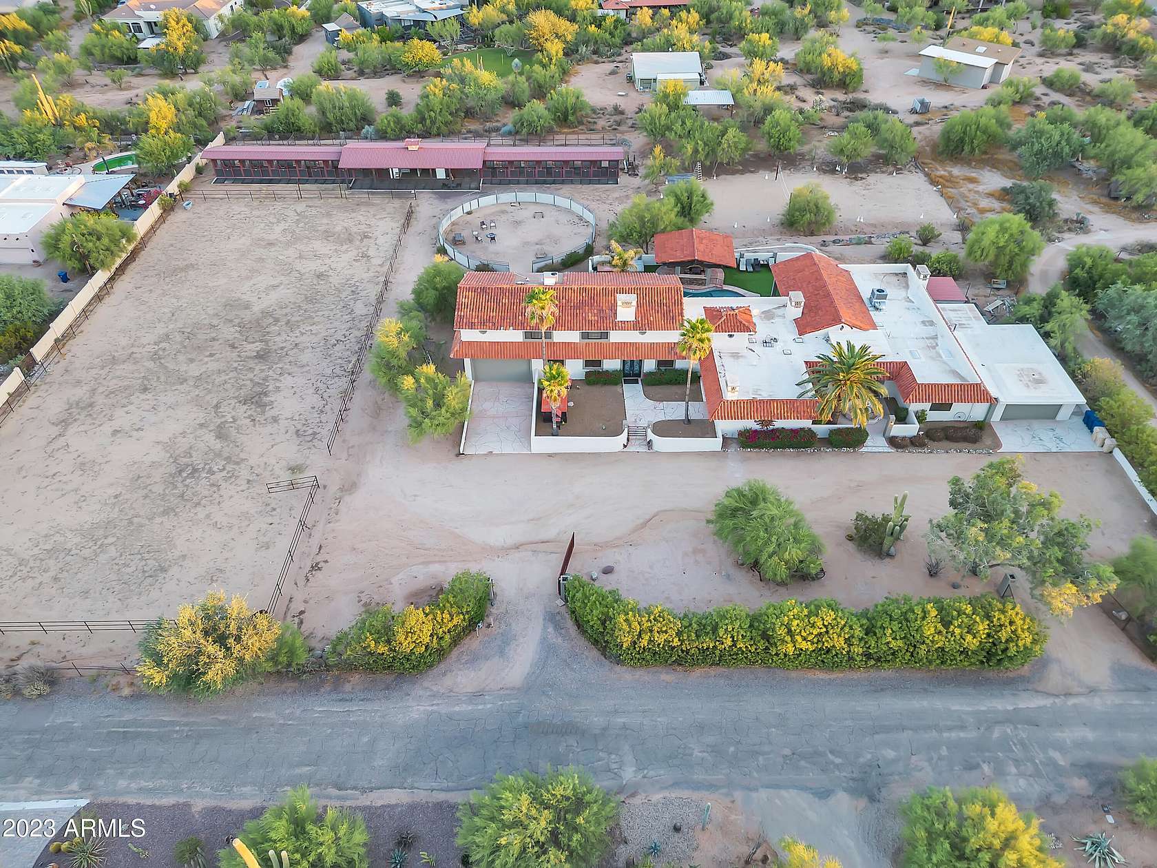 2.3 Acres of Residential Land with Home for Sale in Cave Creek, Arizona