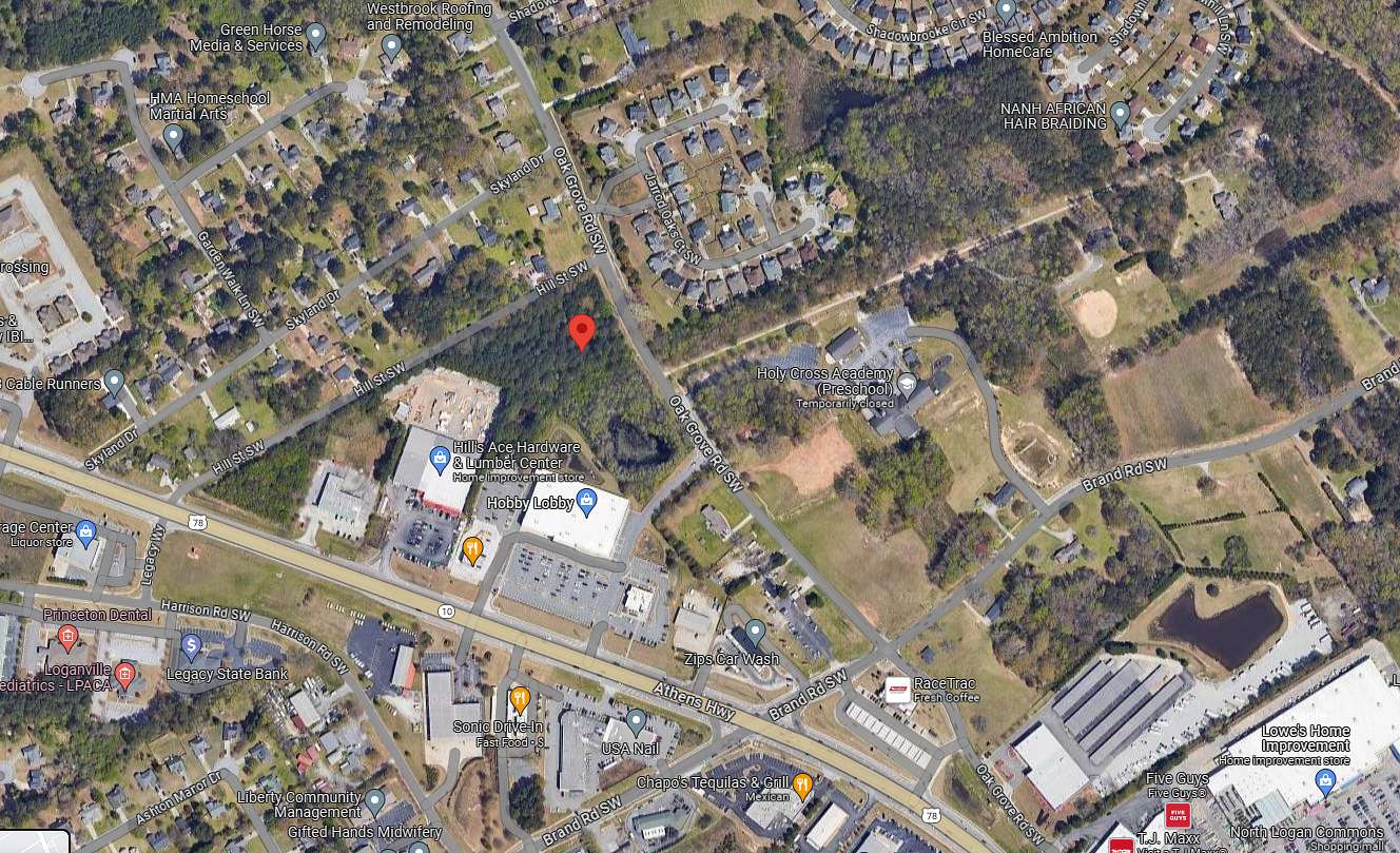 5.5 Acres of Commercial Land for Sale in Loganville, Georgia