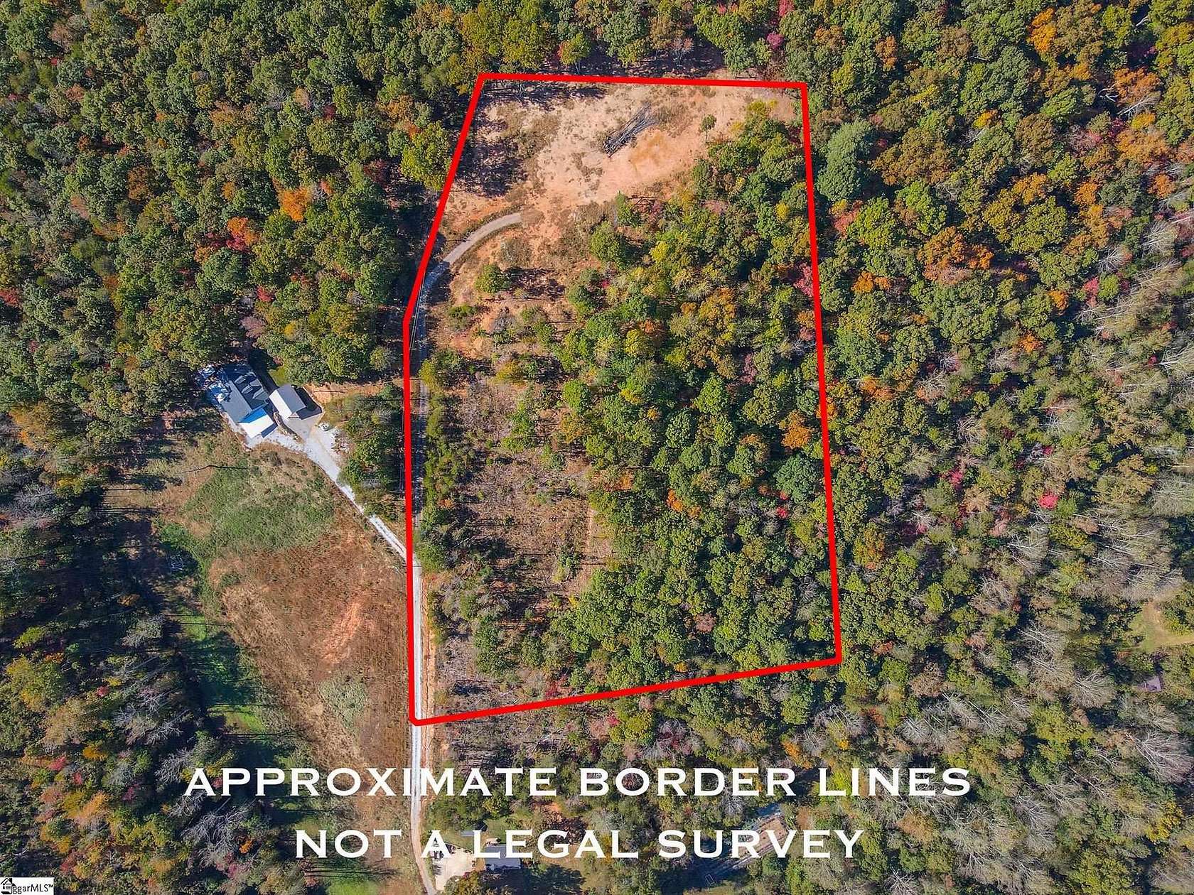 9.6 Acres of Residential Land for Sale in Marietta, South Carolina