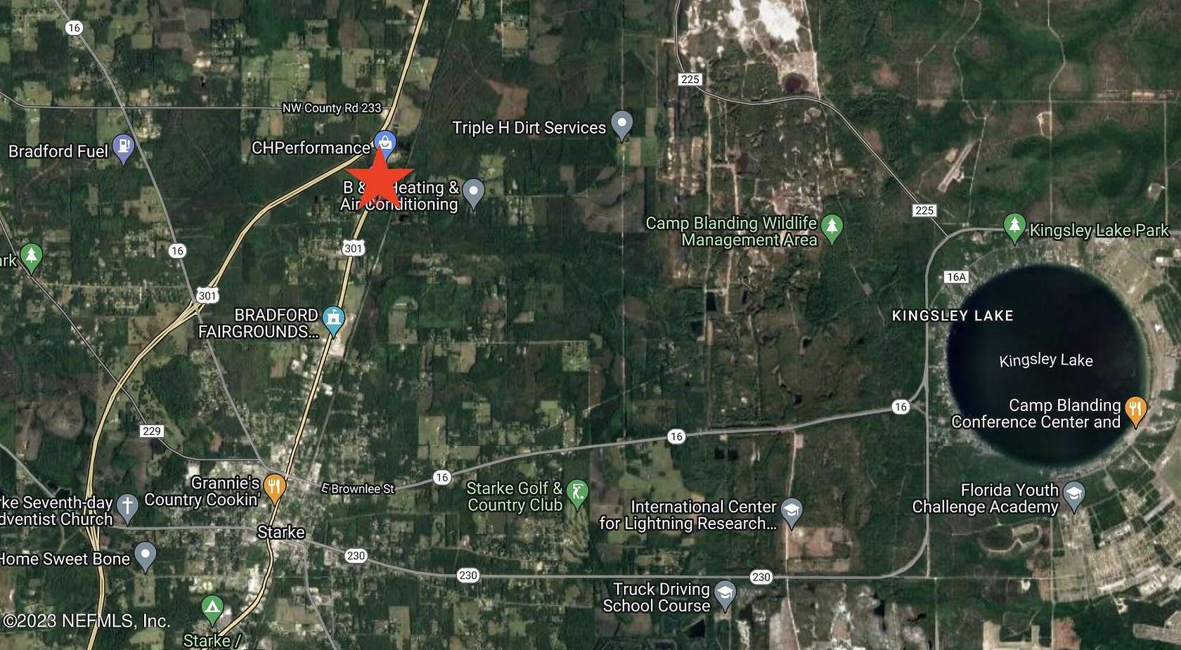 6 Acres of Commercial Land for Sale in Starke, Florida