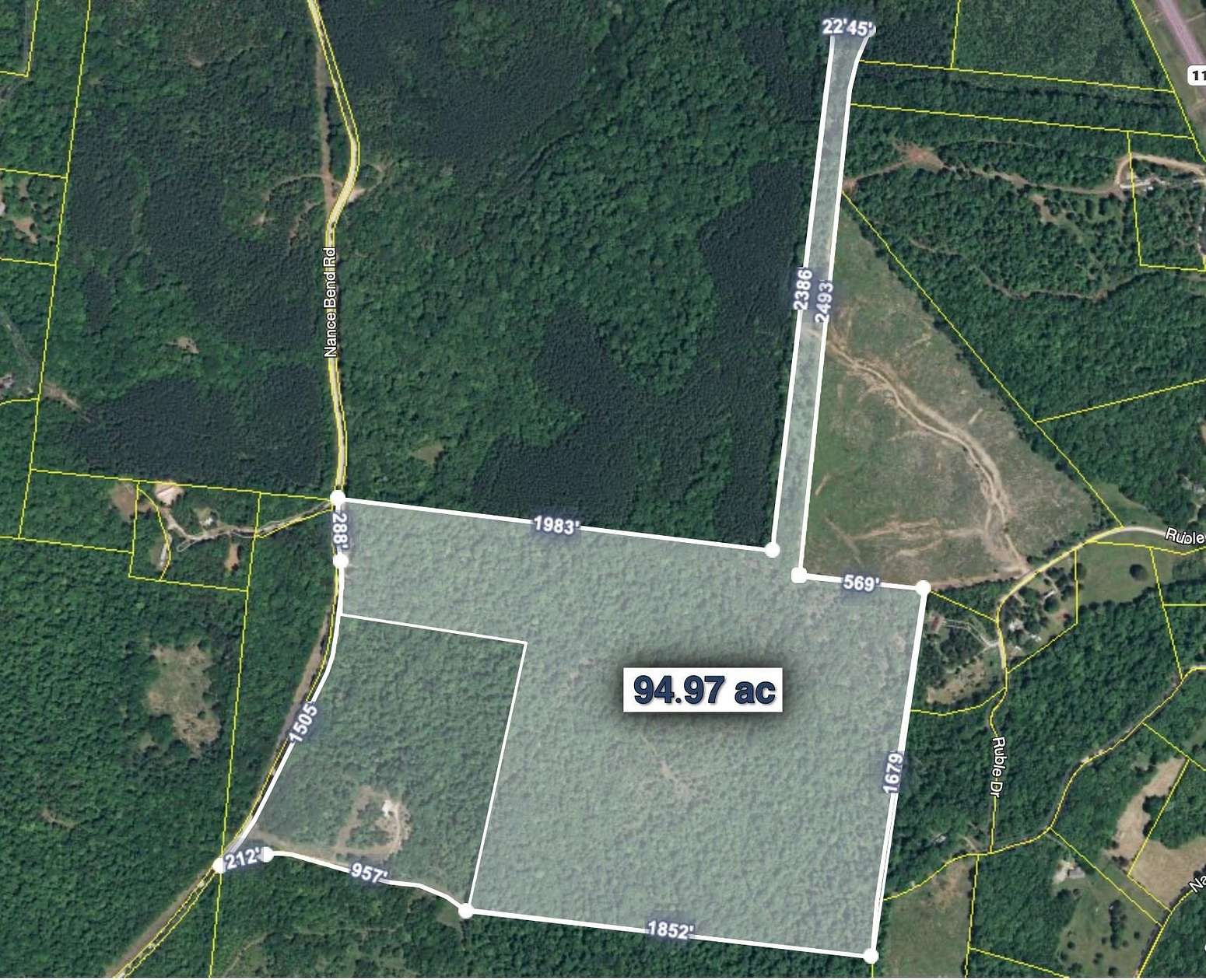 95 Acres of Agricultural Land for Sale in Clifton, Tennessee