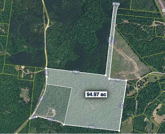 95 Acres of Agricultural Land for Sale in Clifton, Tennessee