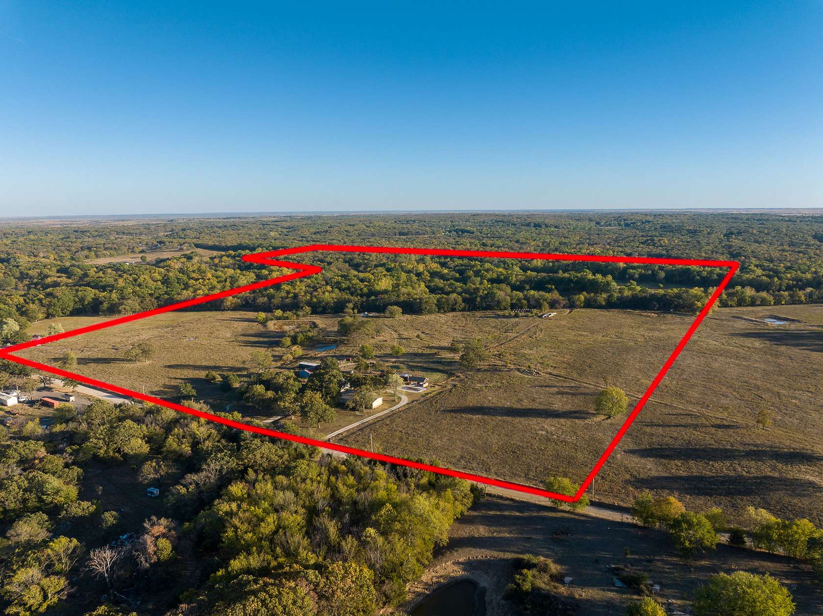90 Acres of Improved Land for Sale in Wann, Oklahoma