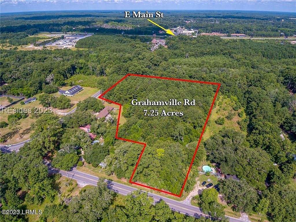 7.25 Acres of Commercial Land for Sale in Ridgeland, South Carolina