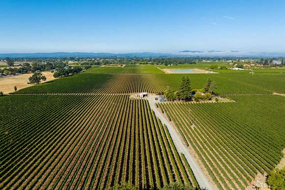 56 Acres of Agricultural Land with Home for Sale in Santa Rosa, California