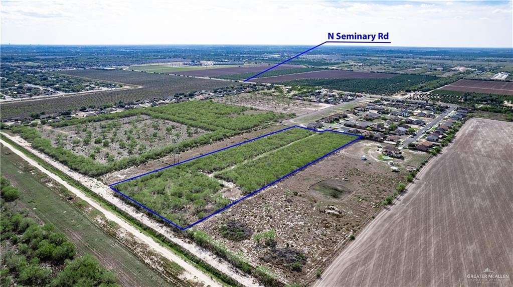 10.5 Acres of Recreational Land for Sale in Edinburg, Texas