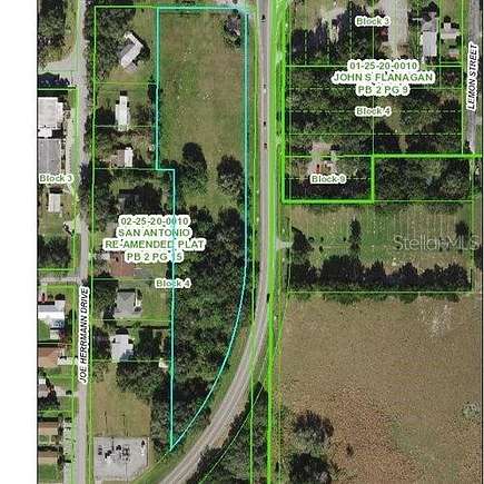 3.3 Acres of Residential Land for Sale in San Antonio, Florida