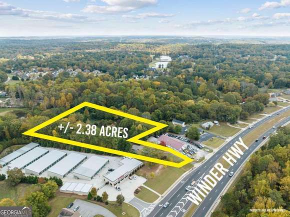 2.4 Acres of Improved Mixed-Use Land for Sale in Flowery Branch, Georgia