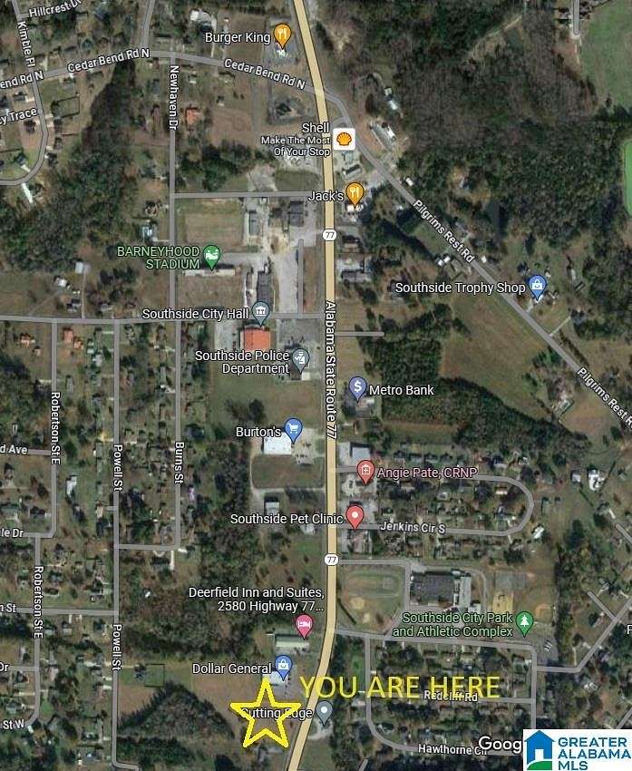 4.1 Acres of Commercial Land for Sale in Southside, Alabama