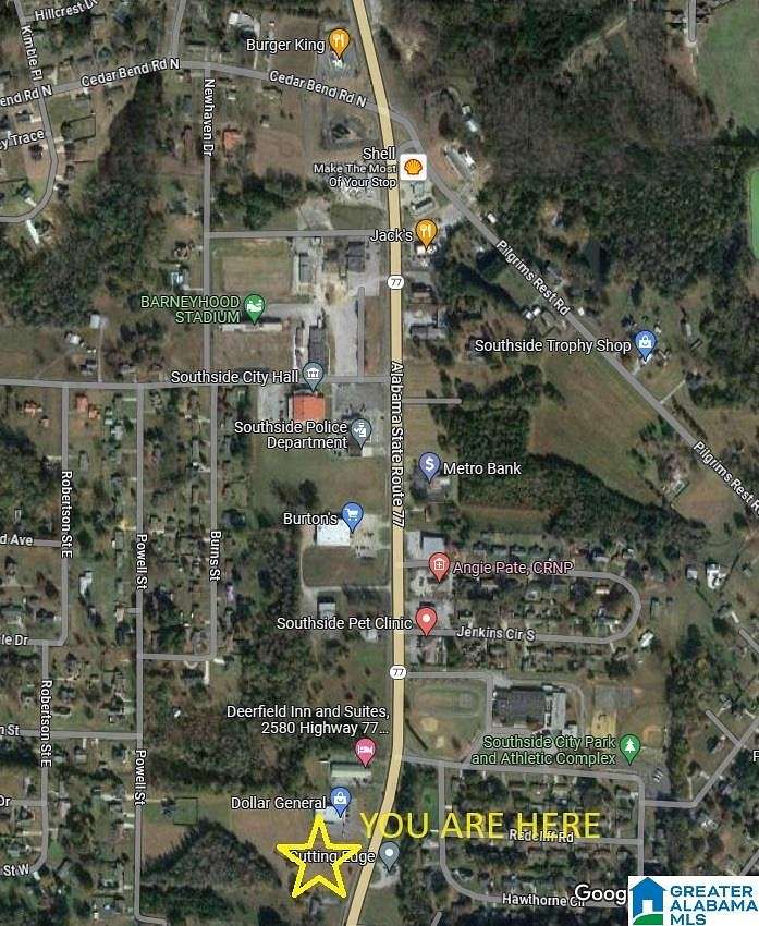 4.06 Acres of Commercial Land for Sale in Southside, Alabama