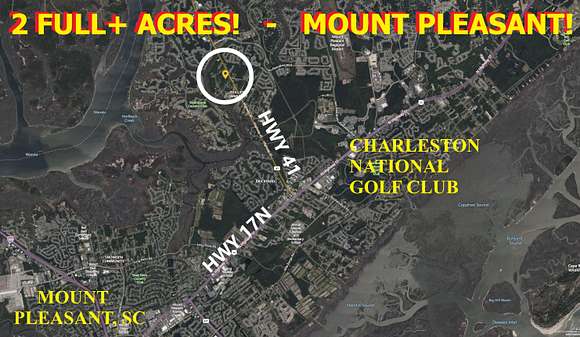 2.1 Acres of Residential Land for Sale in Mount Pleasant, South Carolina