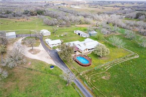 88 Acres of Agricultural Land with Home for Sale in Kenedy, Texas