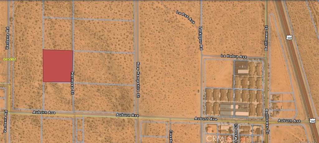 2.5 Acres of Land for Sale in Adelanto, California