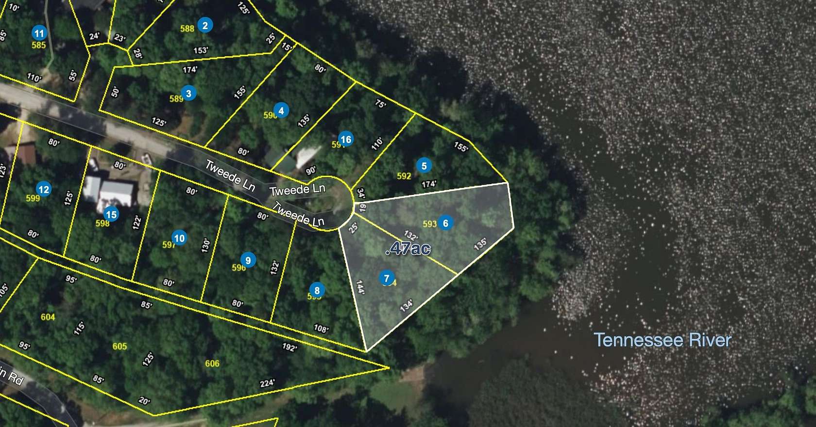 0.47 Acres of Residential Land for Sale in Camden, Tennessee
