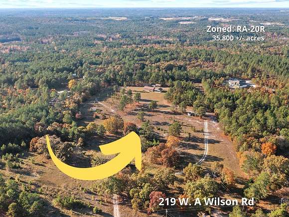 35.8 Acres of Land for Sale in Cameron, North Carolina