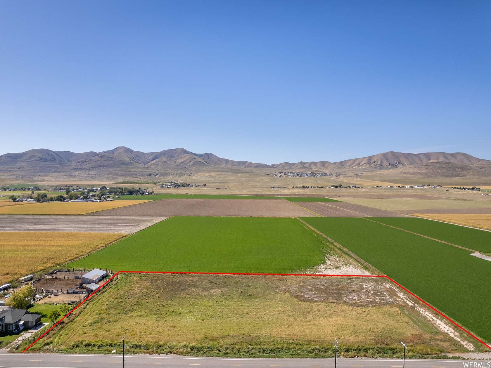 3 Acres of Residential Land with Home for Sale in Tremonton, Utah