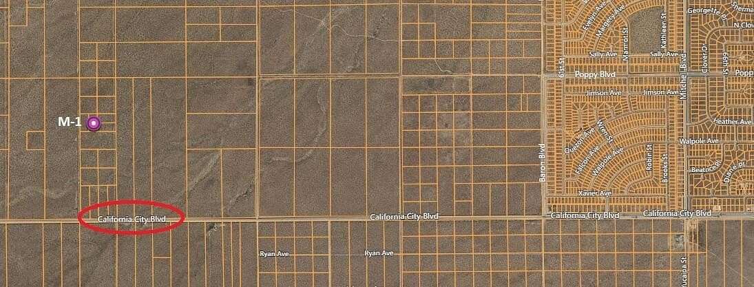 1.25 Acres of Commercial Land for Sale in California City, California