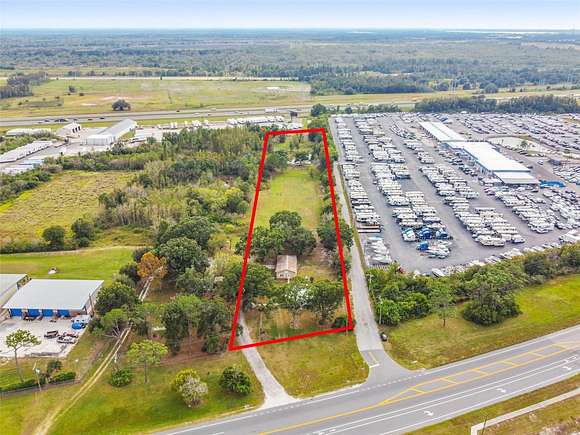 3.5 Acres of Improved Commercial Land for Sale in Lakeland, Florida