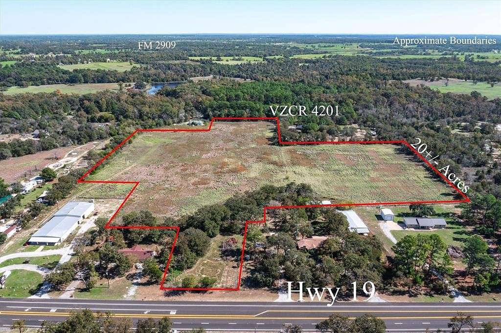 19.3 Acres of Land for Sale in Canton, Texas