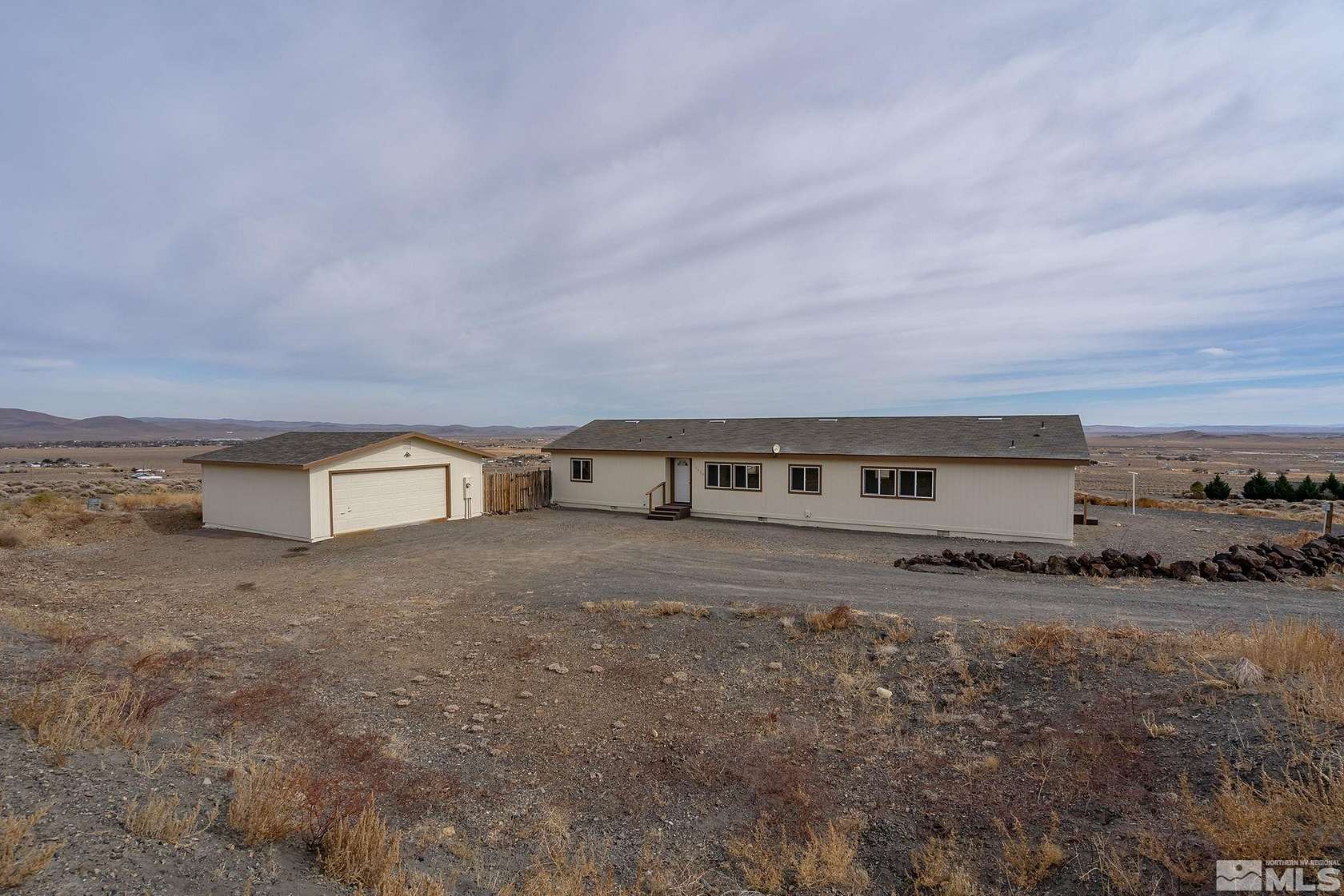 4.77 Acres of Residential Land with Home for Sale in Silver Springs, Nevada